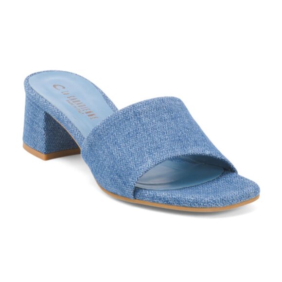 LA CANADIENNE Made In Italy Frida Heeled Sandals - Picture 1 of 3